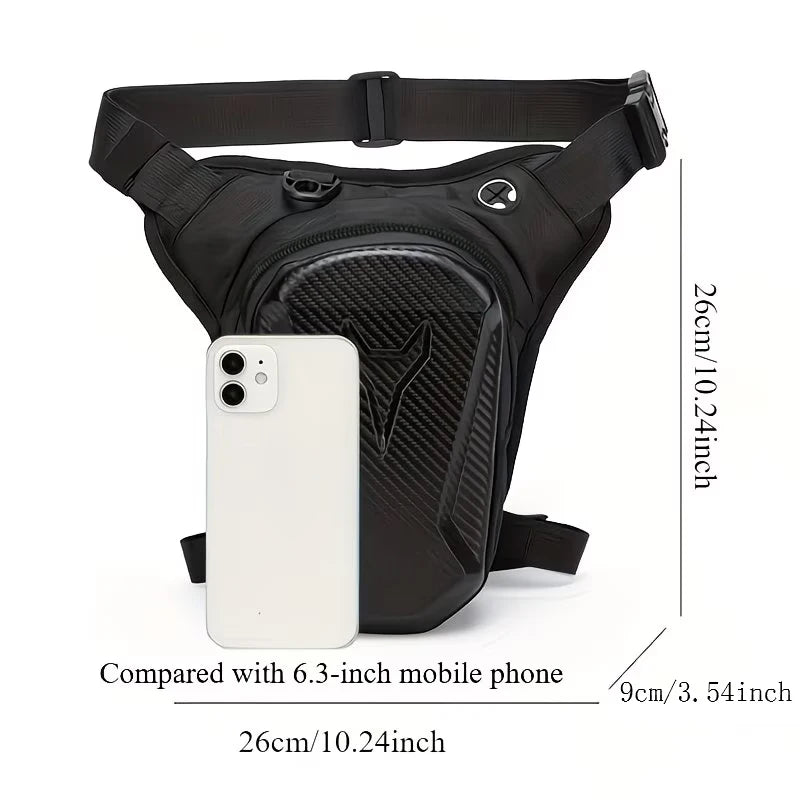 Bolsa Impermiable de pierna  para moto y Outdoor