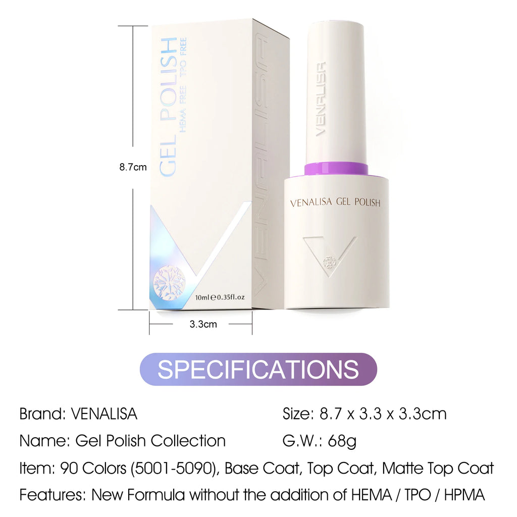 Esmalte gel UV/LED Milky White- Acabado lechoso