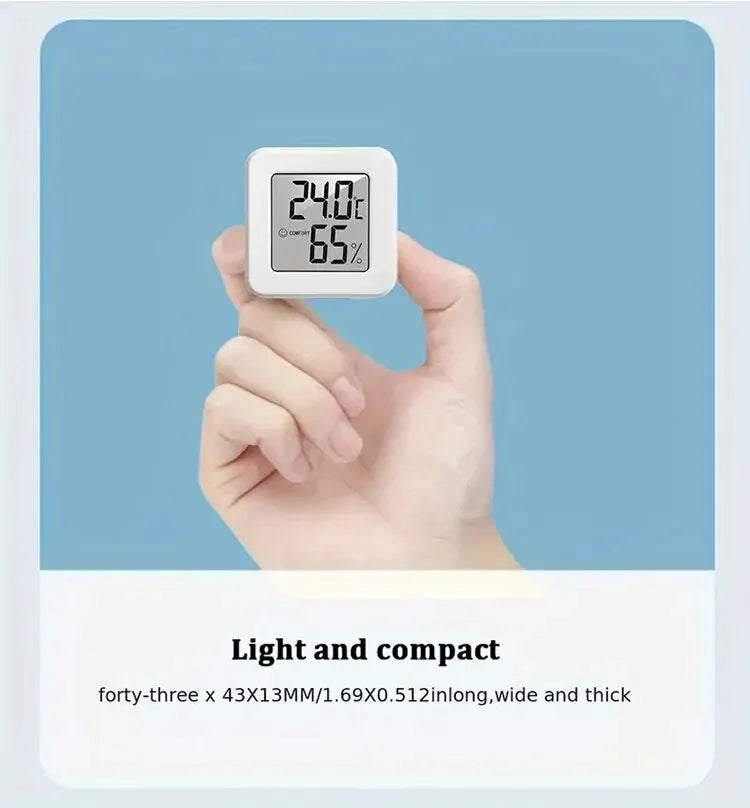 Mini termómetro higrómetro digital para temperatura y humedad
