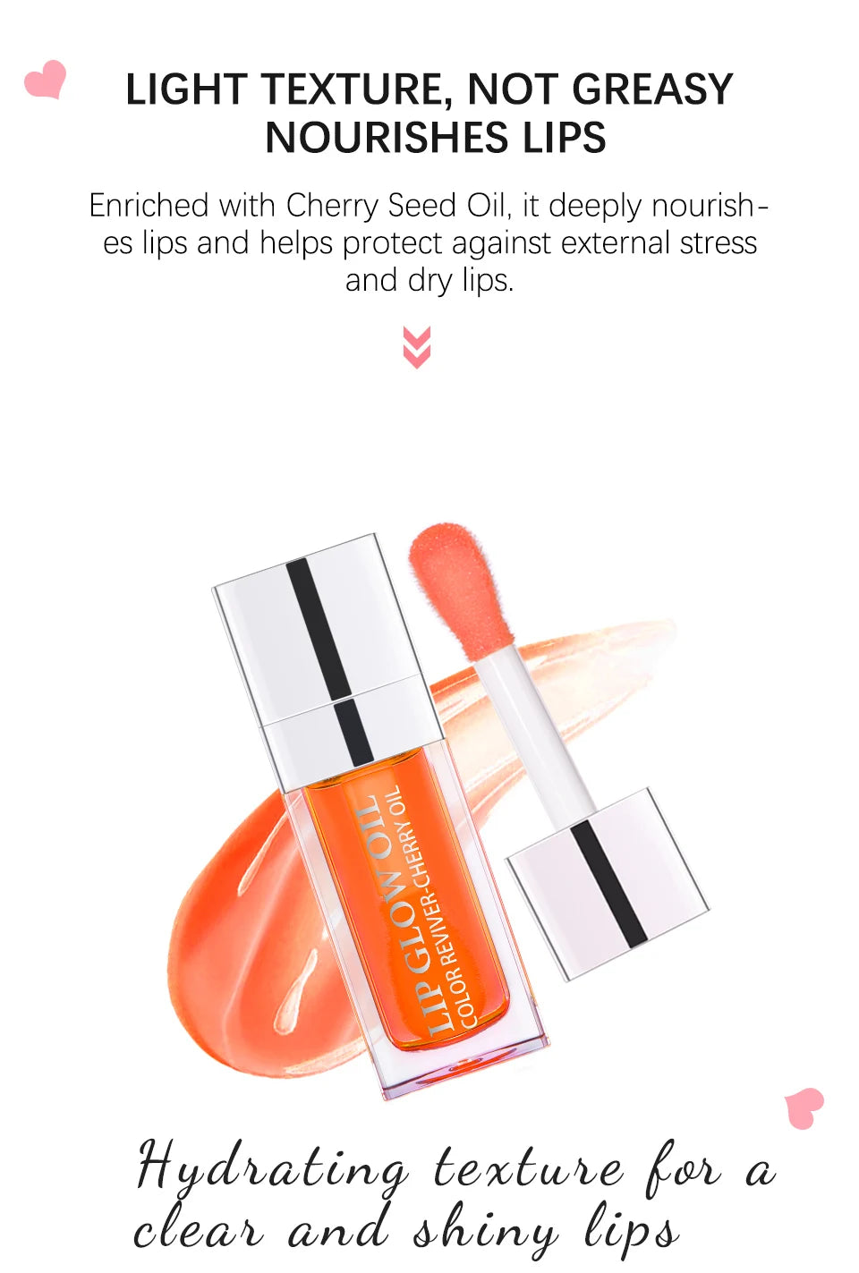 Aceite Labial Hidratante con Brillo – Lip Oil