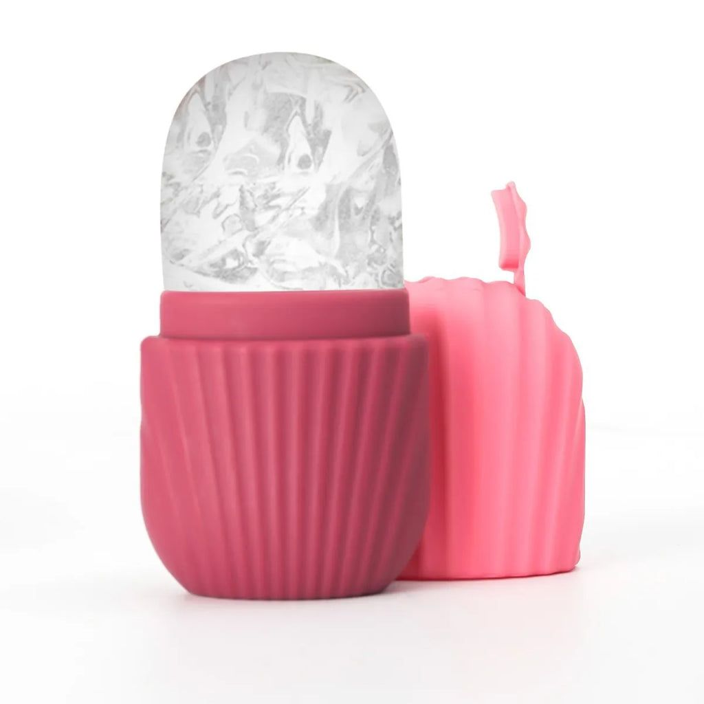Set de masaje facial 3 en 1-Rodillo,Gua Sha y Ice Roller