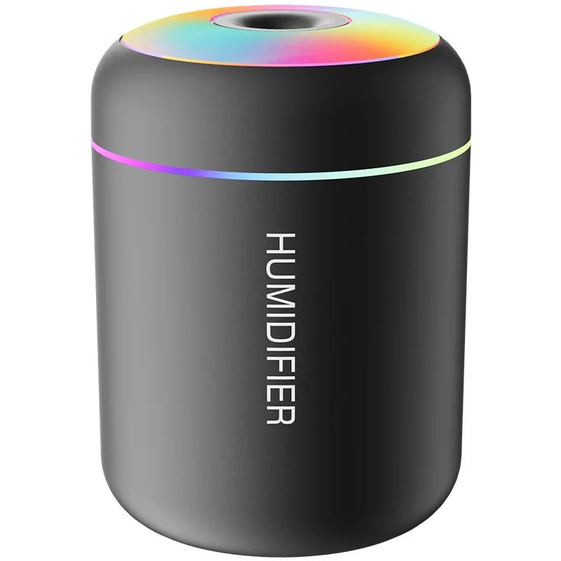 Mini Humidificador USB 180 ml con Luz Ambiental