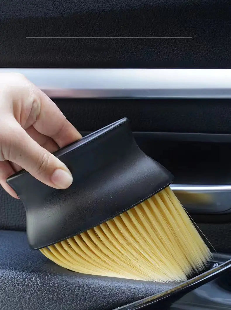 **Cepillo Multifunción para Limpieza Interior del Coche – Ranuras, Salidas de Aire y Polvo**