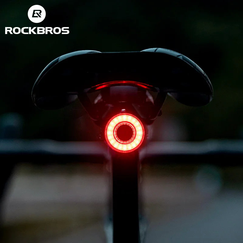 Luz trasera inteligente para bicicleta