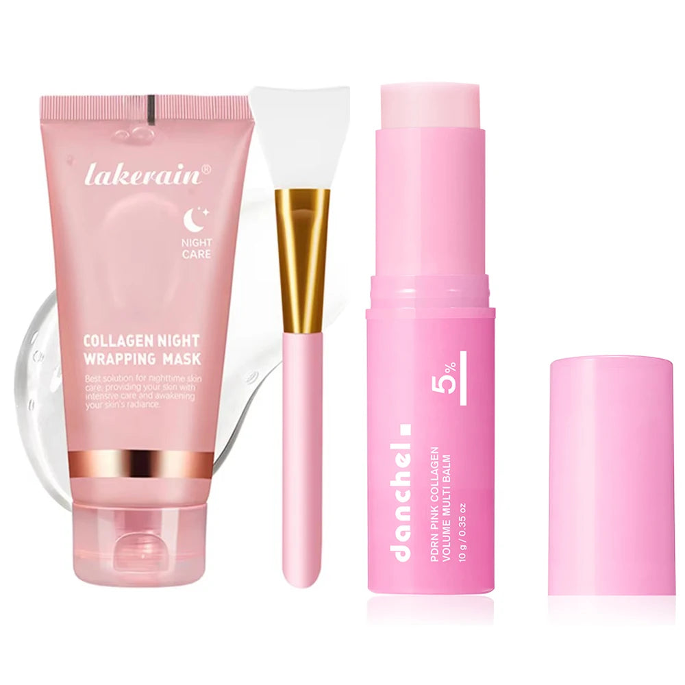 Mascarilla Facial Coreana de Colágeno – Tratamiento Nocturno Reafirmante e Hidratante