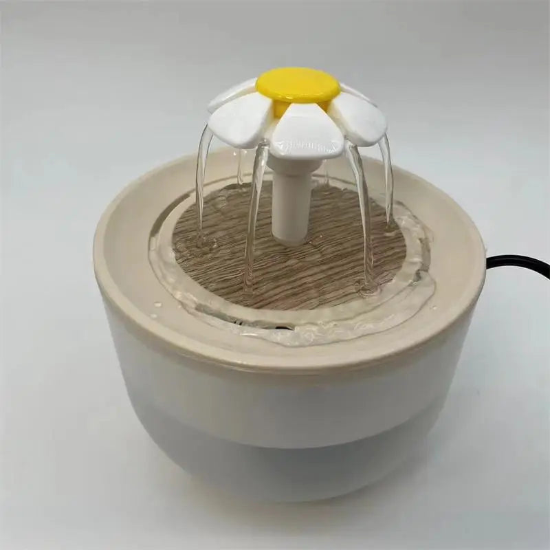 Fuente de agua automática 1,2 L para gatos y perros