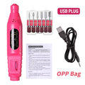 Torno Eléctrico para Manicura y Pedicura 6 en 1