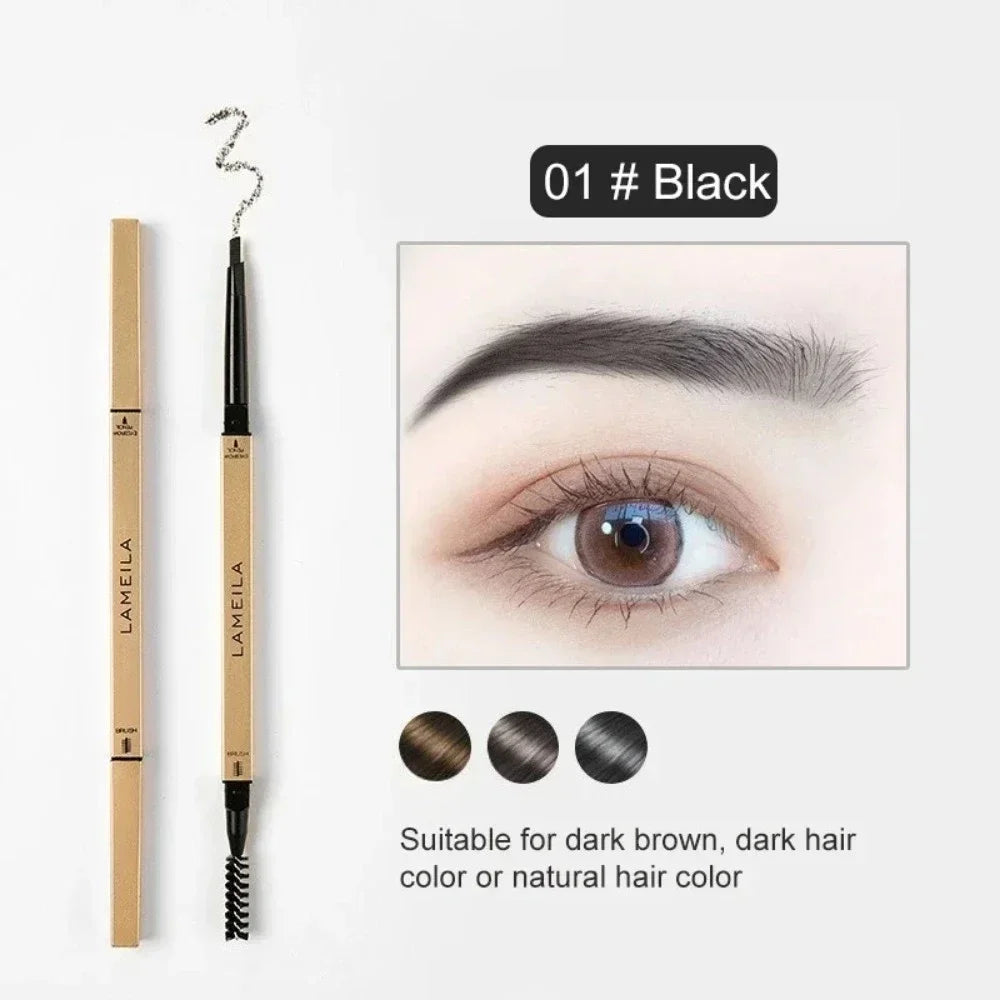 Lápiz de Cejas Ultrafino de Precisión – Acabado Natural