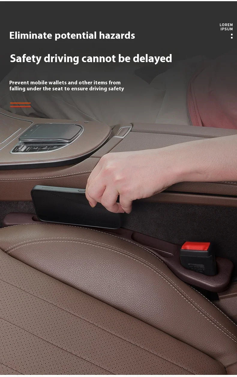 Organizador para huecos de asiento de coche -2 piezas