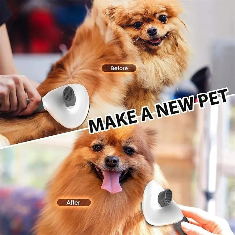 Cepillo Autolimpiante para perros y Gatos