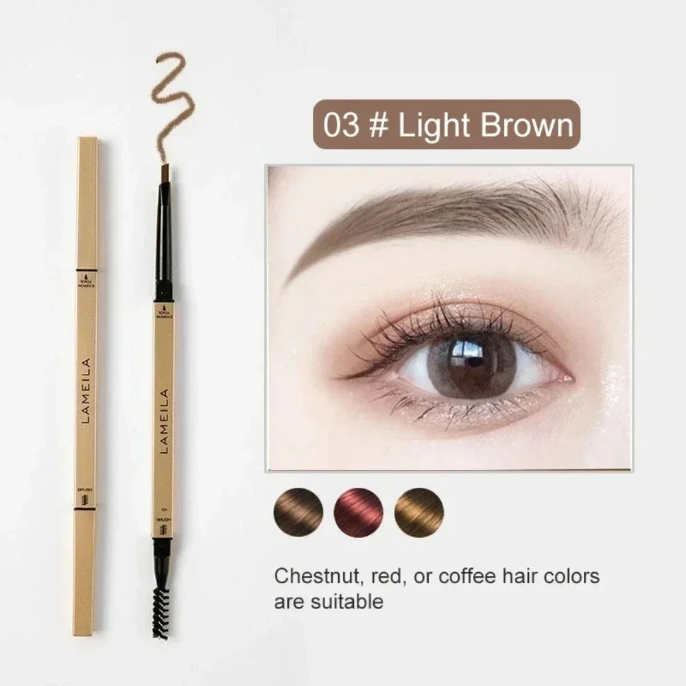 Lápiz de Cejas Ultrafino de Precisión – Acabado Natural