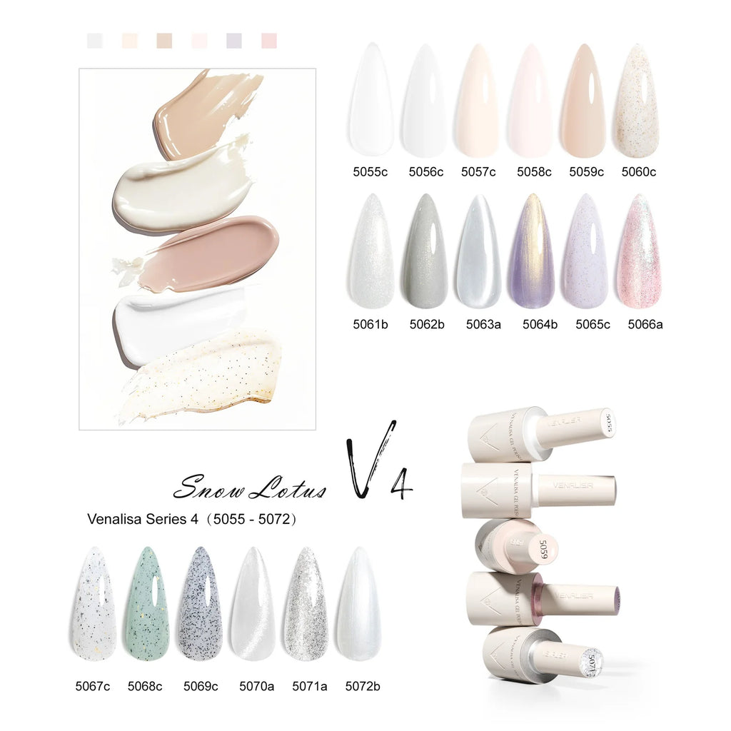 Esmalte gel UV/LED Milky White- Acabado lechoso
