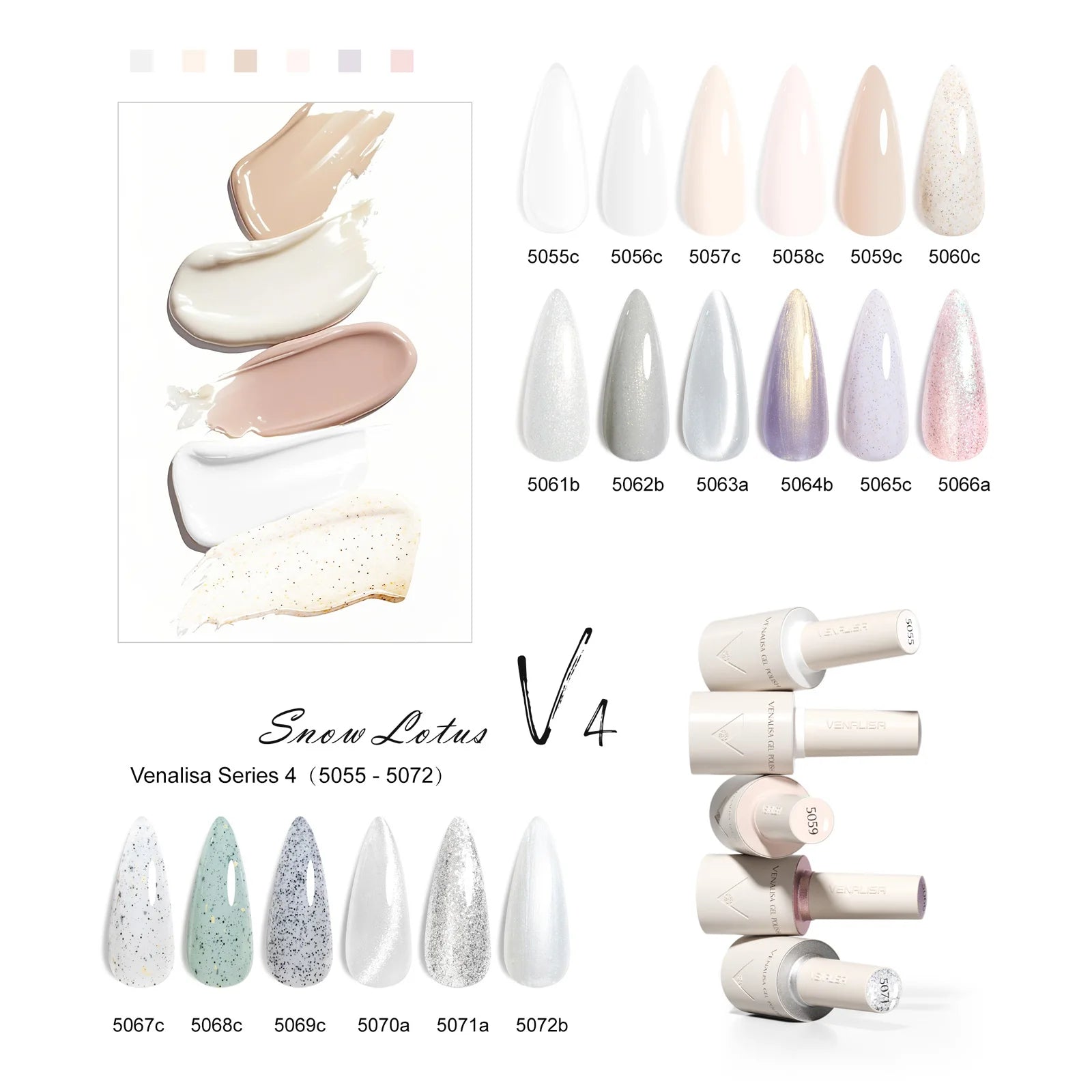 Esmalte gel UV/LED Milky White- Acabado lechoso