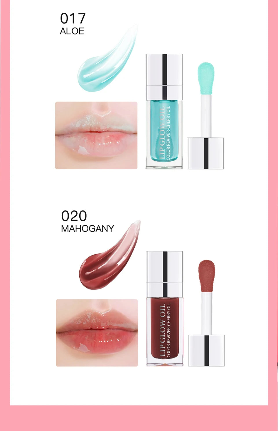 Aceite Labial Hidratante con Brillo – Lip Oil