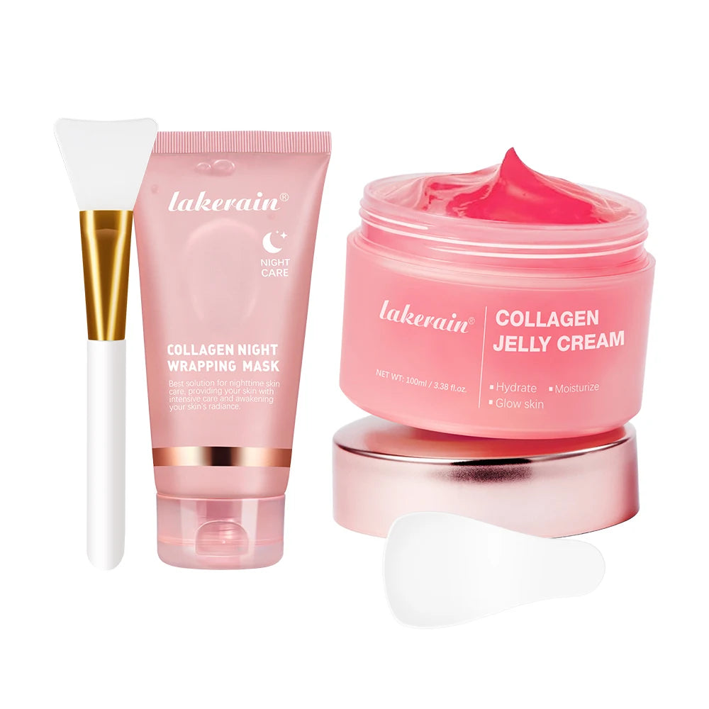 Mascarilla Facial Coreana de Colágeno – Tratamiento Nocturno Reafirmante e Hidratante
