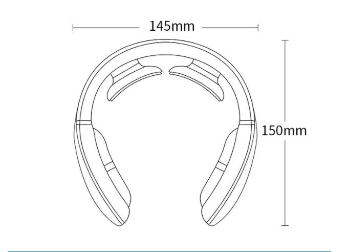 Masajeador cervical  Recargable USB