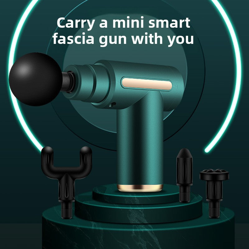 Pistola de masaje muscular con pantalla LCD